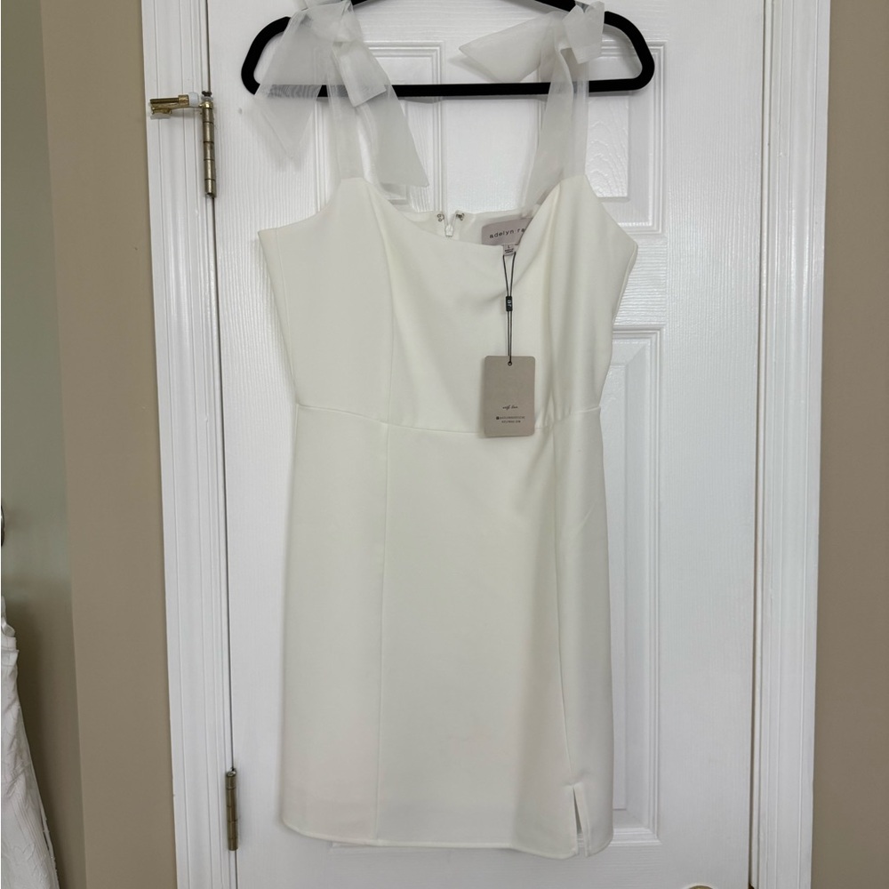 Adelyn Rae Cream Dress